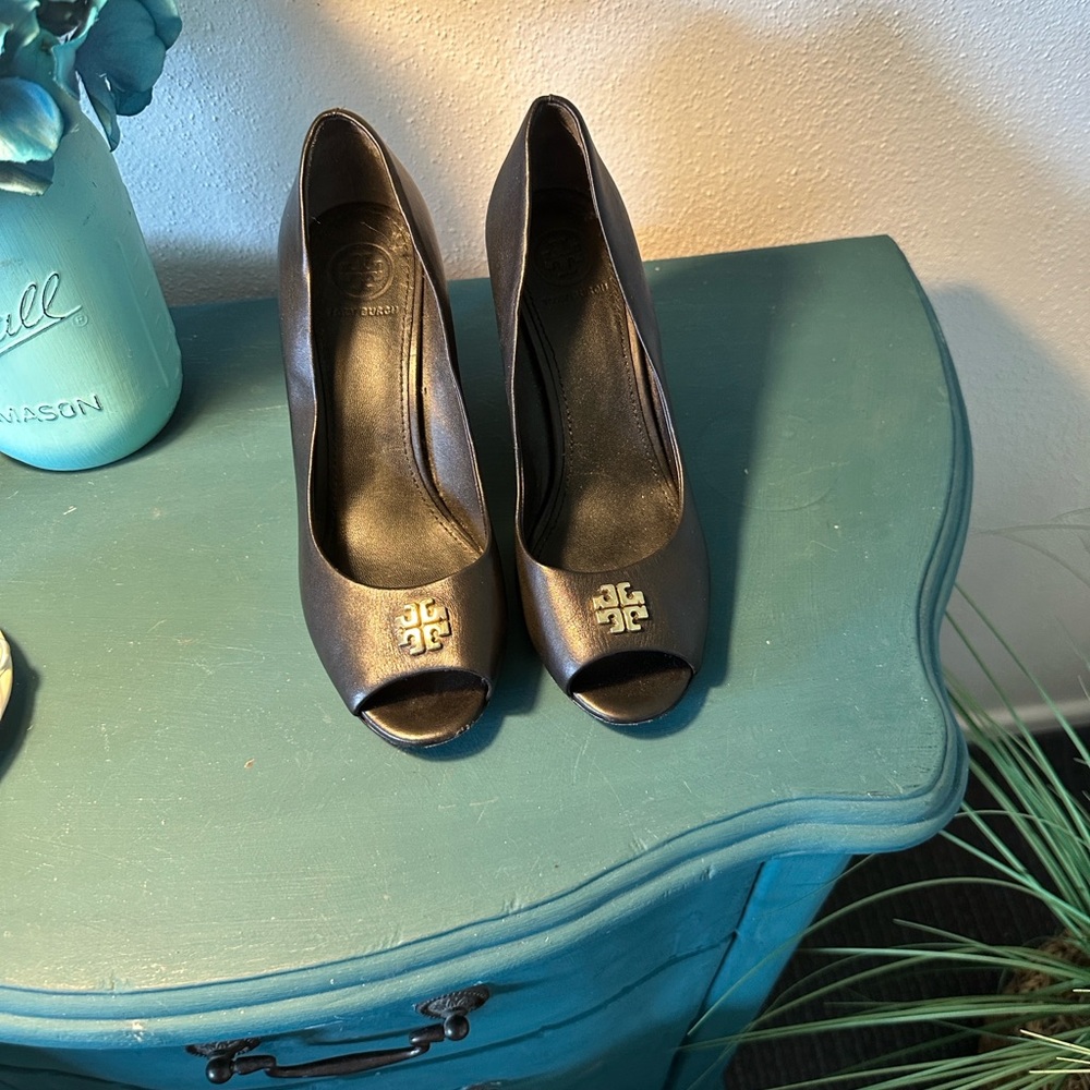 Tory Burch wedge heels
